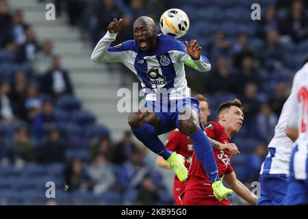 Portos portugiesischer Mittelfeldspieler Danilo Pereira reagiert während des UEFA Europa League Group G-Spiels zwischen dem FC Porto und dem Rangers FC im Dragao Stadium am 24. Oktober 2019 in Porto, Portugal. (Foto von Paulo Oliveira / DPI / NurPhoto) Stockfoto