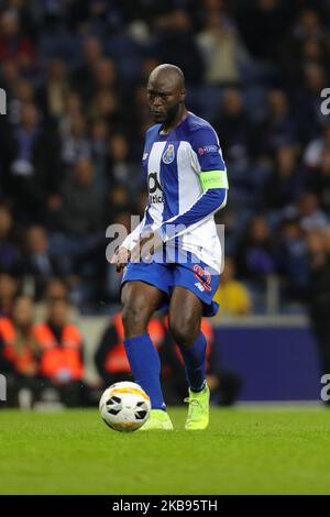 Portos portugiesischer Mittelfeldspieler Danilo Pereira in Aktion während des UEFA Europa League Group G-Spiels zwischen dem FC Porto und dem Rangers FC am 24. Oktober 2019 im Dragao Stadium in Porto, Portugal. (Foto von Paulo Oliveira / DPI / NurPhoto) Stockfoto