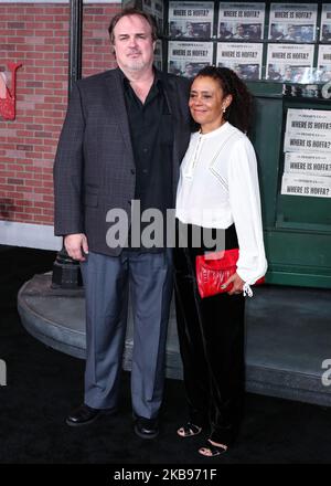 HOLLYWOOD, LOS ANGELES, KALIFORNIEN, USA - 24. OKTOBER: Gary Basaraba kommt bei der Los Angeles Premiere von Netflix's "der Ire" an, die am 24. Oktober 2019 im TCL Chinese Theatre IMAX in Hollywood, Los Angeles, Kalifornien, USA, stattfand. (Foto von Xavier Collin/Image Press Agency/NurPhoto) Stockfoto