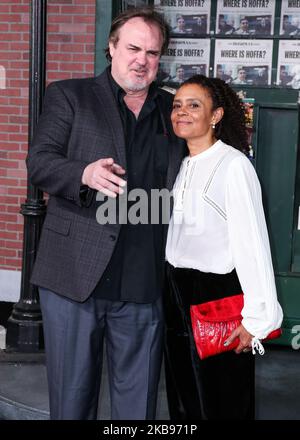 HOLLYWOOD, LOS ANGELES, KALIFORNIEN, USA - 24. OKTOBER: Gary Basaraba kommt bei der Los Angeles Premiere von Netflix's "der Ire" an, die am 24. Oktober 2019 im TCL Chinese Theatre IMAX in Hollywood, Los Angeles, Kalifornien, USA, stattfand. (Foto von Xavier Collin/Image Press Agency/NurPhoto) Stockfoto