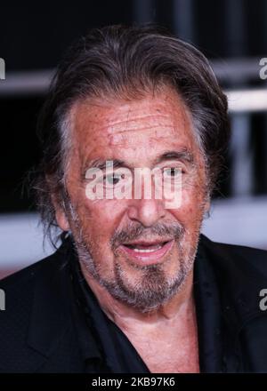 HOLLYWOOD, LOS ANGELES, KALIFORNIEN, USA - 24. OKTOBER: Al Pacino kommt zur Premiere von Netflix's 'der Ire', die am 24. Oktober 2019 im TCL Chinese Theatre IMAX in Hollywood, Los Angeles, Kalifornien, USA, stattfand. (Foto von David Acosta/Image Press Agency/NurPhoto) Stockfoto