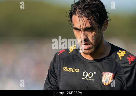 Nicolas Benito Viola von Benevento Calcio beim Spiel der italienischen Serie B 2019/2020 zwischen Pescara Calcio 1936 und Benevento Calcio im Stadio Adriatico Giovanni Cornacchia am 26. Oktober 2019 in Pescara, Italien. (Foto von Danilo Di Giovanni/NurPhoto) Stockfoto
