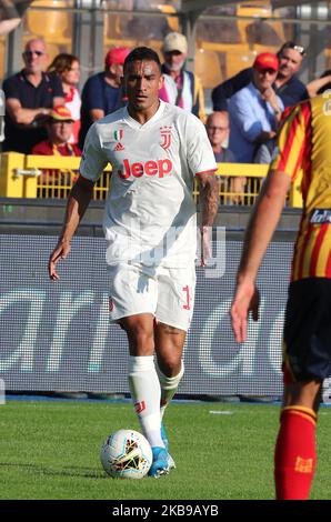 Danilo vom FC Juventus während des Spiels der Serie A zwischen uns Lecce und dem FC Juventus am 26. oktober 2019 im Stadion „Via del Mare“ in Lecce, Italien (Foto von Gabriele Maricchiolo/NurPhoto) Stockfoto