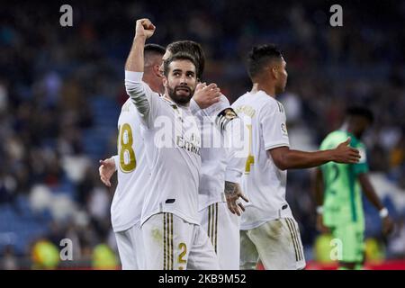 Dani Carvajal von Real Madrid während des La Liga-Spiels zwischen Real Madrid und CD Leganes im Santiago Bernabeu Stadion in Madrid, Spanien. 30. Oktober 2019. (Foto von A. Ware/NurPhoto) Stockfoto