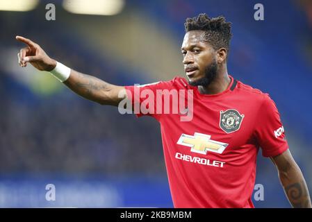 Fred von Manchester United während der vierten Runde des Carabao Cup zwischen Chelsea und Manchester United im Stanford Bridge Stadium, London, England, am 30. Oktober 2019 (Foto by Action Foto Sport/NurPhoto) Stockfoto