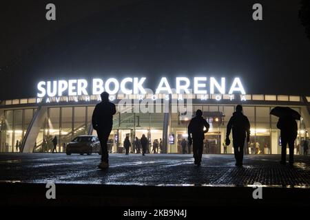 Blick auf die Super Bock Arena, Pavilhao Rosa Mota, Porto, am 31. Oktober 2019. (Foto von Rita Franca/NurPhoto) Stockfoto