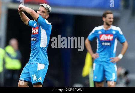 Nachspiel von Dries Mertens of Napoli während des Serie-A-Spiels ALS Roma gegen SSC Napoli im Olimpico-Stadion in Rom, Italien am 2. November 2019 (Foto: Matteo Ciambelli/NurPhoto) Stockfoto