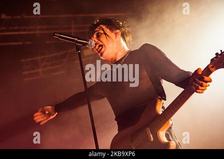 Der englische Sänger, Songwriter und Musiker Yungblud, richtiger Name Dominic Richard Harrison, tritt am 02. November 2019 in Mailand, Italien, live bei Fabrique auf. (Foto von Mairo Cinquetti/NurPhoto) Stockfoto