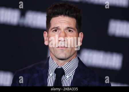 HOLLYWOOD, LOS ANGELES, KALIFORNIEN, USA - 04. NOVEMBER: Der Schauspieler Jon Bernthal kommt bei der Los Angeles Premiere von 20. Century Fox' 'Ford gegen Ferrari' an, die am 4. November 2019 im TCL Chinese Theatre IMAX in Hollywood, Los Angeles, Kalifornien, USA, stattfand. (Foto von Xavier Collin/Image Press Agency/NurPhoto) Stockfoto