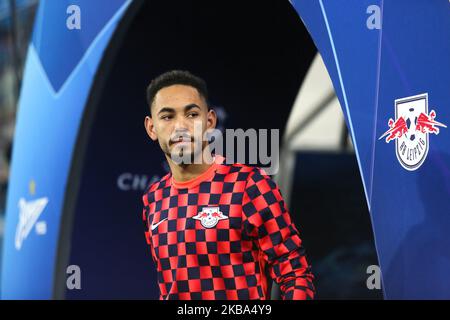 Matheus Cunha von RB Leipzig beim UEFA Champions League-Spiel der Gruppe G zwischen FC Zenit St. Petersburg und RB Leipzig am 05. November 2019 im St. Petersburger Stadion. (Foto von Igor Russak/NurPhoto) Stockfoto