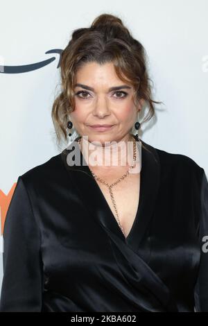 HOLLYWOOD, LOS ANGELES, KALIFORNIEN, USA - 05. NOVEMBER: Laura San Giacomo kommt bei der Los Angeles Premiere von Amazon Studios' 'Honey Boy' an, die am 5. November 2019 in Hollywood, Los Angeles, Kalifornien, USA, im ArcLight Cinemas Hollywood Cinerama Dome stattfand. (Foto von Image Press Agency/NurPhoto) Stockfoto