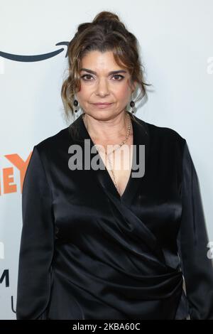 HOLLYWOOD, LOS ANGELES, KALIFORNIEN, USA - 05. NOVEMBER: Laura San Giacomo kommt bei der Los Angeles Premiere von Amazon Studios' 'Honey Boy' an, die am 5. November 2019 in Hollywood, Los Angeles, Kalifornien, USA, im ArcLight Cinemas Hollywood Cinerama Dome stattfand. (Foto von Image Press Agency/NurPhoto) Stockfoto
