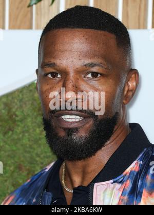 WEST HOLLYWOOD, LOS ANGELES, KALIFORNIEN, USA - 05. NOVEMBER: Der Schauspieler Jamie Foxx kommt bei der 1 Hotel West Hollywood Grand Opening Event im 1 Hotel West Hollywood am 5. November 2019 in West Hollywood, Los Angeles, Kalifornien, USA an. (Foto von Xavier Collin/Image Press Agency/NurPhoto) Stockfoto