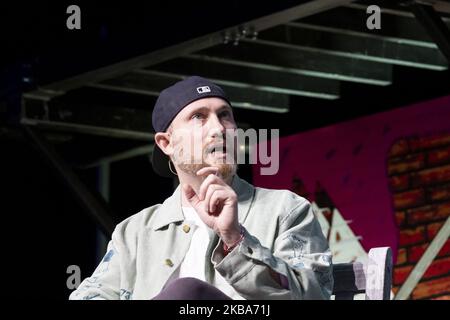 Josh luber spricht am 3. Tag des Web Summit 2019 in Lissabon, Portugal, am 6. November 2019 (Foto: Rita Franca/NurPhoto) Stockfoto