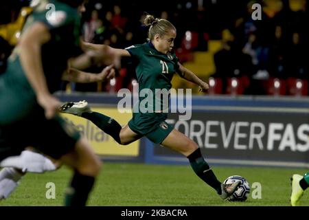 Valentina Cernoia (Italia) während der Europameisterschaft Qualifikation Fußball Italien gegen Georgien im Stadion Ciro Vigorito in Benevento, Italien am 08. November 2019 (Foto: Paolo Manzo/NurPhoto) Stockfoto