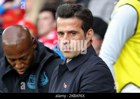 Everton-Manager Marco Silva während des Premier League-Spiels zwischen Southampton und Everton im St. Mary's Stadium, Southampton am Samstag, 9.. November 2019. (Kredit: Jon Bromley | MI News) Stockfoto