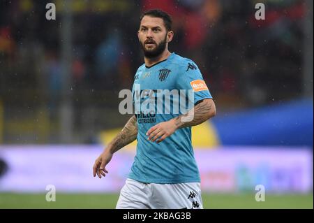 Oliver Kragl von Benevento Calcio beim Spiel der Serie B zwischen Juve Stabia und Benevento Calcio im Stadio Romeo Menti Castellammare di Stabia Italien am 9. November 2019. (Foto von Franco Romano/NurPhoto) Stockfoto