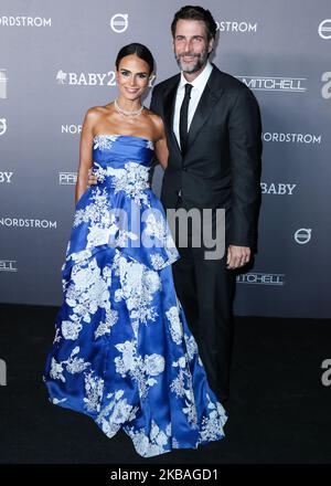 CULVER CITY, LOS ANGELES, KALIFORNIEN, USA - 09. NOVEMBER: Die Schauspielerin Jordana Brewster und ihr Mann Andrew Form kommen zur Gala 2019 Baby2Baby, die am 9. November 2019 um 3Labs Uhr in Culver City, Los Angeles, Kalifornien, USA, stattfindet. (Foto von Xavier Collin/Image Press Agency/NurPhoto) Stockfoto