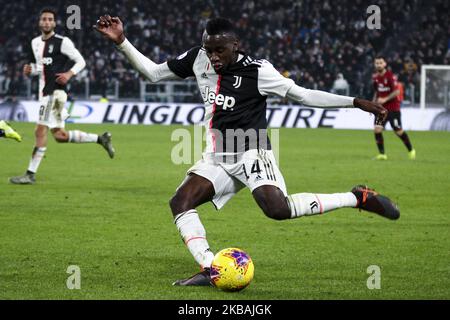 Juventus Mittelfeldspieler Blaise Matuidi (14) im Einsatz während des Fußballspiels der Serie A Nr.12 JUVENTUS - MAILAND am 10. November 2019 im Allianz Stadium in Turin, Piemont, Italien. (Foto von Matteo Bottanelli/NurPhoto) Stockfoto