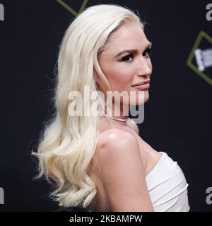 SANTA MONICA, LOS ANGELES, KALIFORNIEN, USA - 10. NOVEMBER: Sängerin Gwen Stefani mit Vera Wang kommt am 2019 E an! Die People's Choice Awards werden am 10. November 2019 im Barker Hangar in Santa Monica, Los Angeles, Kalifornien, USA, verliehen. (Foto von Xavier Collin/Image Press Agency/NurPhoto) Stockfoto