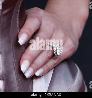 SANTA MONICA, LOS ANGELES, KALIFORNIEN, USA - NOVEMBER 10: Lala Kent Wearing Afffair kommt am 2019 E an! Die People's Choice Awards werden am 10. November 2019 im Barker Hangar in Santa Monica, Los Angeles, Kalifornien, USA, verliehen. (Foto von Xavier Collin/Image Press Agency/NurPhoto) Stockfoto