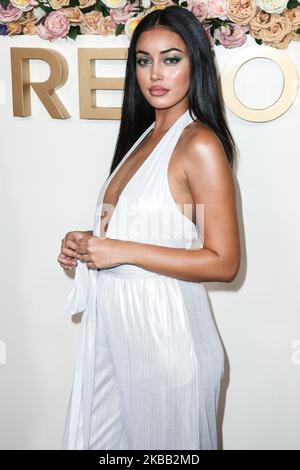 HOLLYWOOD, LOS ANGELES, KALIFORNIEN, USA - 15. NOVEMBER: Cindy Kimberly kommt zu den jährlichen #REVOLVEawards 3. 2019, die am 15. November 2019 in den Goya Studios in Hollywood, Los Angeles, Kalifornien, USA, abgehalten wurden. (Foto von Xavier Collin/Image Press Agency/NurPhoto) Stockfoto