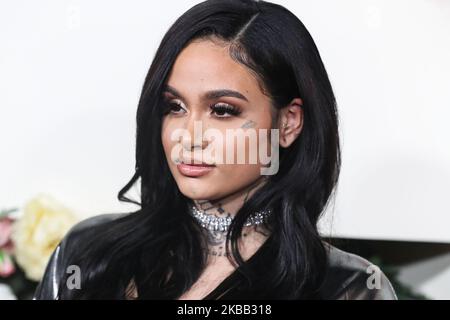 HOLLYWOOD, LOS ANGELES, KALIFORNIEN, USA - 15. NOVEMBER: Sänger Kehlani kommt zu den jährlichen #REVOLVEawards 3. 2019, die am 15. November 2019 in den Goya Studios in Hollywood, Los Angeles, Kalifornien, USA, abgehalten wurden. (Foto von Xavier Collin/Image Press Agency/NurPhoto) Stockfoto