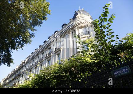 Jeffrey Epsteins Wohnung in Paris, Frankreich Stockfoto