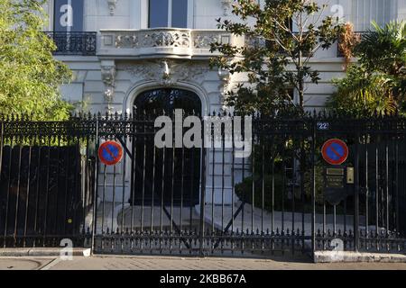 Jeffrey Epsteins Wohnung in Paris, Frankreich Stockfoto