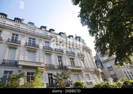 Jeffrey Epsteins Wohnung in Paris, Frankreich Stockfoto