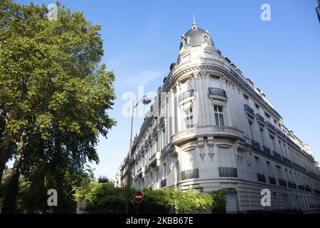 Jeffrey Epsteins Wohnung in Paris, Frankreich Stockfoto