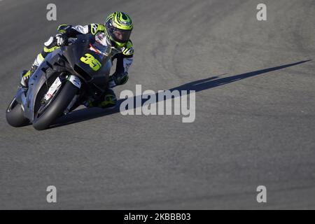 CAL Crutchlow (35) aus England und LCR Honda Castrol beim Test der neuen MotoGP-Saison 2020 auf dem Ricardo Tormo Circuit am 19. November 2019 in Valencia, Spanien. (Foto von Jose Breton/Pics Action/NurPhoto) Stockfoto