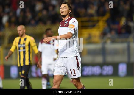 Milan Djuric von US Salernitana beim Spiel der Serie B zwischen Juve Stabia und Salernitana im Stadio Romeo Menti Castellammare di Stabia Italien am 23. November 2019. (Foto von Franco Romano/NurPhoto) Stockfoto