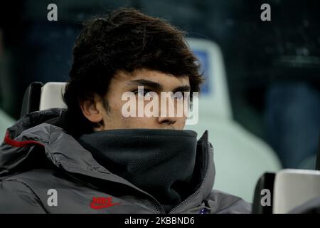 Joao Felix von Atletico Madrid vor dem UEFA Champions League-Spiel der Gruppe D zwischen Juventus und Atletico Madrid am 26. November 2019 in Turin, Italien. (Foto von Giuseppe Cottini/NurPhoto) Stockfoto