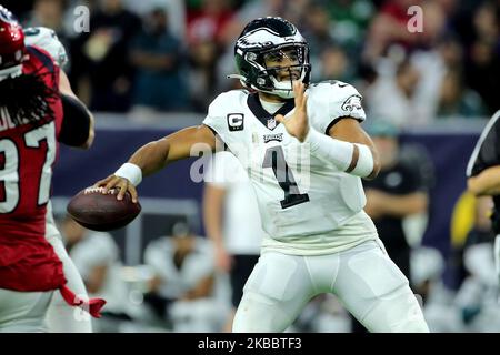 Houston, Texas, USA. 3. Nov, 2022. Das Spiel zwischen den Houston Texans und den Philadelphia Eagles im NRG Stadium in Houston, TX am 3. November 2022. (Bild: © Erik Williams/ZUMA Press Wire) Stockfoto