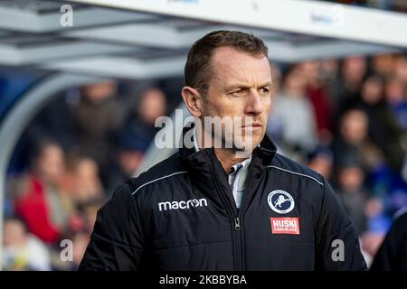 Gary Rowett Manager von Millwall während des Sky Bet Championship-Spiels zwischen Birmingham City und Millwall in St Andrews, Birmingham, am Samstag, 30.. November 2019. (Foto von Alan Hayward/MI News/NurPhoto) Stockfoto