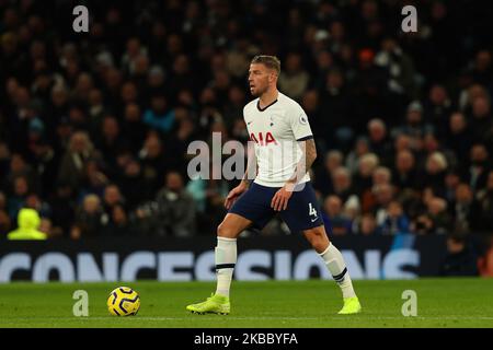 Tottenhams Verteidiger Toby Alderweireld während des Barclays Premier League-Spiels zwischen Tottenham Hotspur und Bournemouth im Tottenham Hotspur Stadium, London, England. Am 30.. November 2019. (Foto von AFS/Espa-Images/ Action Foto Sport/NurPhoto) Stockfoto