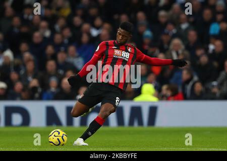 Bournemouth's Mittelfeldspieler Jefferson Lerma während des Barclays Premier League-Spiels zwischen Tottenham Hotspur und Bournemouth im Tottenham Hotspur Stadium, London, England. Am 30.. November 2019. (Foto von AFS/Espa-Images/ Action Foto Sport/NurPhoto) Stockfoto