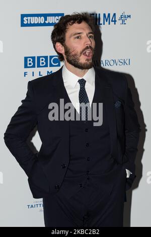 Sam Claflin nimmt am 01. Dezember 2019 an den British Independent Film Awards (Bifas) 22. in Old Billingsgate in London, England, Teil. (Foto von Wiktor Szymanowicz/NurPhoto) Stockfoto