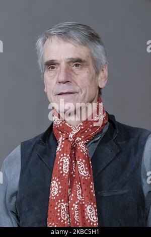 Der Schauspieler Jeremy Irons nimmt am 04. Dezember 2019 an der Fotoausstellung „Pintores y Reyes del Prado“ im El Prado Museum in Madrid, Spanien, Teil. (Foto von Oscar Gonzalez/NurPhoto) Stockfoto