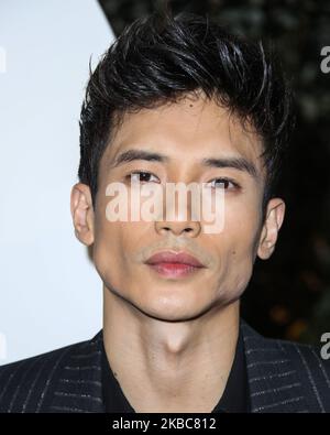 WEST HOLLYWOOD, LOS ANGELES, KALIFORNIEN, USA - 05. DEZEMBER: Die Schauspielerin Manny Jacinto kommt zur GQ Men of the Year Party 2019, die am 5. Dezember 2019 im West Hollywood EDITION Hotel in West Hollywood, Los Angeles, Kalifornien, USA, stattfand. (Foto von Xavier Collin/Image Press Agency/NurPhoto) Stockfoto