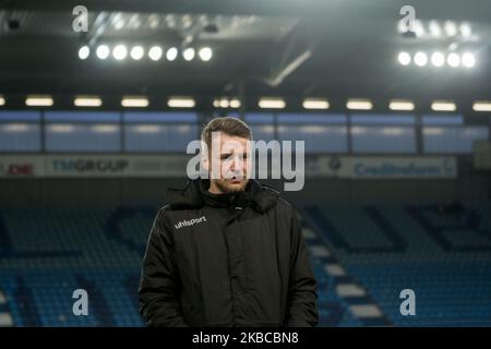 Maik Franz, Sportdirektor von 1. FC Magdeburg nach dem 3. Bundesliga-Spiel zwischen 1. FC Magdeburg und FC Ingolstadt in der MDCC-Arena am 07. Dezember 2019 in Magdeburg. (Foto von Peter Niedung/NurPhoto) Stockfoto