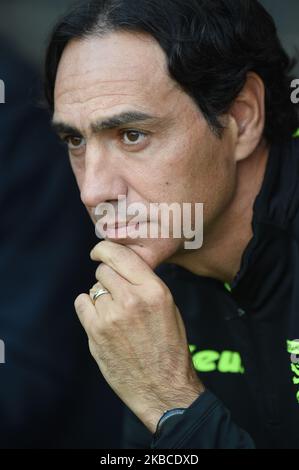 Cheftrainer von Frosinone Calcio Alessandro Nesta beim Spiel der Serie B zwischen Juve Stabia und Frosinone im Stadio Romeo Menti Castellammare di Stabia Italien am 8. Dezember 2019. (Foto von Franco Romano/NurPhoto) Stockfoto