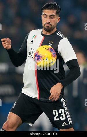 Emre Can von Juventus FC während der Italienischen Serie A 2019/2020 Spiel zwischen SS Lazio und Juventus FC im Stadio Olimpico am 7. Dezember 2019 in Rom, Italien. (Foto von Danilo Di Giovanni/NurPhoto) Stockfoto