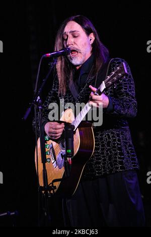 Manuel Agnelli von Afterhours tritt am 10. Dezember 2019 in Mailand, Italien, am Teatro Degli Arcimboldi auf. (Foto von Mairo Cinquetti/NurPhoto) Stockfoto