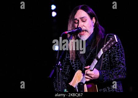 Manuel Agnelli von Afterhours tritt am 10. Dezember 2019 in Mailand, Italien, am Teatro Degli Arcimboldi auf. (Foto von Mairo Cinquetti/NurPhoto) Stockfoto