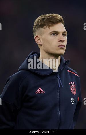 Joshua Kimmich von Bayern München beim UEFA Champions League-Spiel der Gruppe B zwischen Bayern München und Tottenham Hotspur am 11. Dezember 2019 in der Allianz Arena in München. (Foto von Jose Breton/Pics Action/NurPhoto) Stockfoto