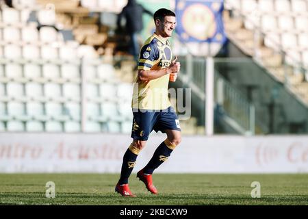 Alberto Spagnoli während des Spiels Serie C - Girone B zwischen Modena und Ravenna im Stadio Braglia am 14. Dezember 2019 in Modena, Italien. (Foto von Emmanuele Ciancaglini/NurPhoto) Stockfoto