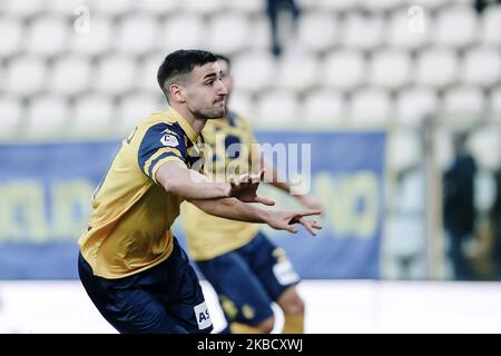 Alberto Spagnoli während des Spiels Serie C - Girone B zwischen Modena und Ravenna im Stadio Braglia am 14. Dezember 2019 in Modena, Italien. (Foto von Emmanuele Ciancaglini/NurPhoto) Stockfoto