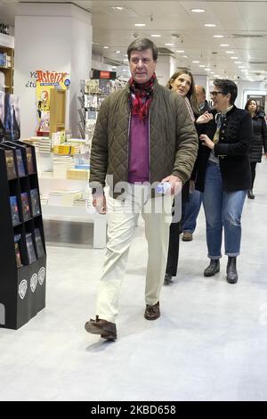 Cayetano Martinez de Irujo signiert sein Buch "von Cayetana nach Cayetano" in Madrid. 17. Dezember 2019 Spanien (Foto von Oscar Gonzalez/NurPhoto) Stockfoto